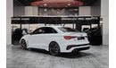 Audi RS3 TFSI quattro 2.5L Sedan AED 3,700 P.M | 2022 AUDI RS3 QUATTRO | AUDI WARRANTY AND SERVICE CONTRACT |