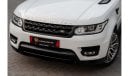 Land Rover Range Rover Sport Supercharged Supercharged | 3,683 P.M (3 Years)⁣ | 0% Downpayment | Under Warranty!