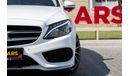 مرسيدس بنز C200 Mercedes-Benz C200 AMG Pack 2017 GCC under Warranty with Flexible Down-Payment.