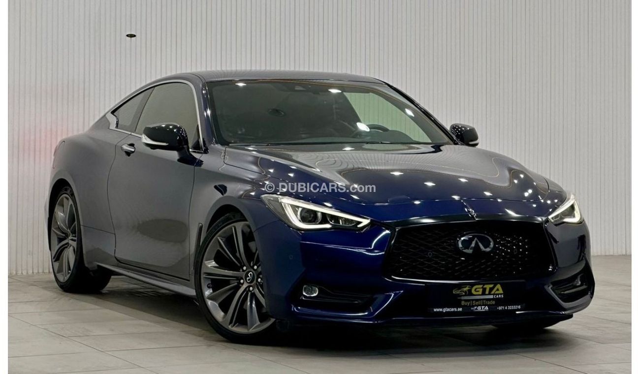 Infiniti Q60 2021 Infiniti Q60S Red Sport 400, 5 Years Infiniti Warranty, Full Infiniti Service History, GCC