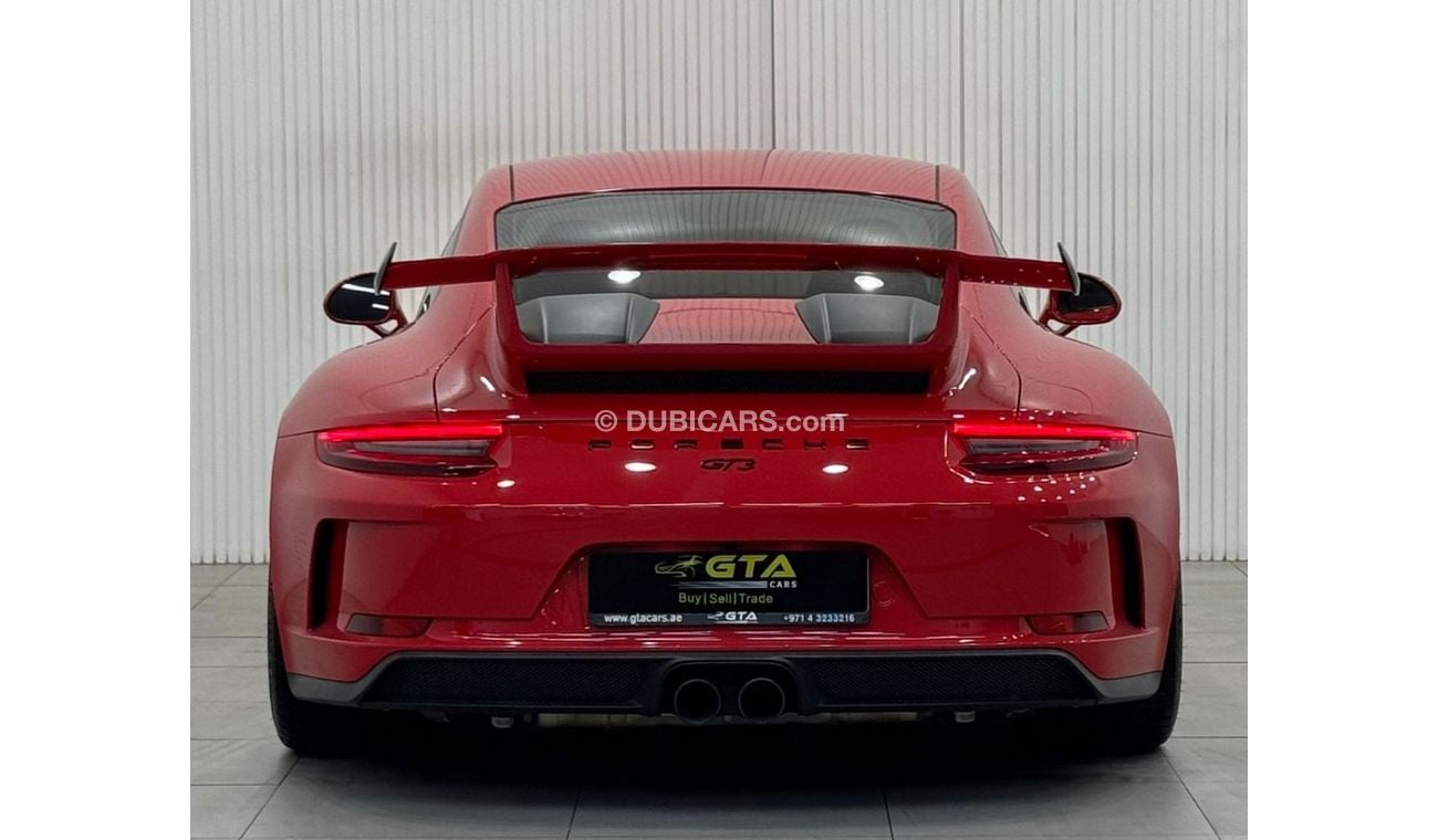 بورش 911 2018 Porsche 911 GT3, Oct 2026 Porsche Agency Warranty, Porsche Agency Full Service History, GCC2018