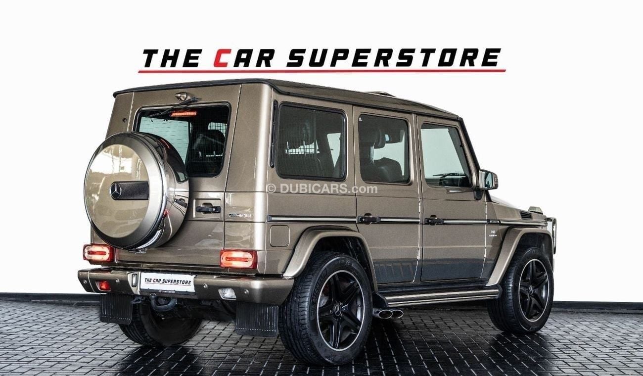 Mercedes-Benz G 63 AMG Std 5.5L 2014 - MERCEDES BENZ G63 AMG - GCC - SERVICE HISTORY - WARRANTY AVAILABLE