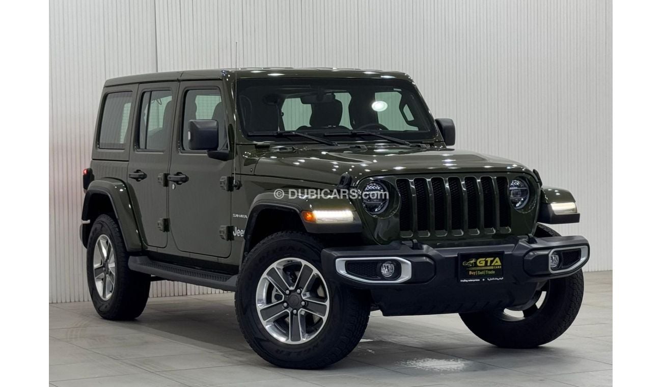 Jeep Wrangler Unlimited Sahara 3.6L 2022 Jeep Wrangler Unlimited Sahara, Aug 2027 Jeep Warranty, Full Jeep Service