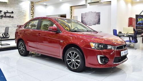 Mitsubishi Lancer EX EXCELLENT DEAL for our Mitsubishi Lancer EX ( 2016 Model ) in Red Color GCC Specs