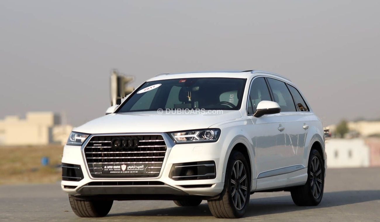 أودي Q7 55 TFSI quattro 3.0L Audi Q7 45 TFSI quattro 2017 , GCC, accident-free, in excellent condition