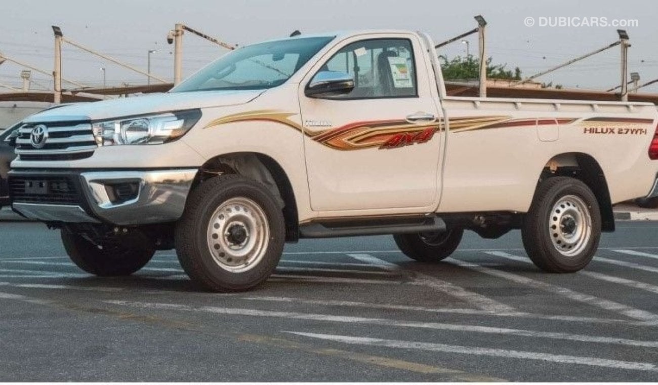 تويوتا هيلوكس TOYOTA HILUX GL 2.7L 4WD MT SINGLE CAB PICKUP 2024