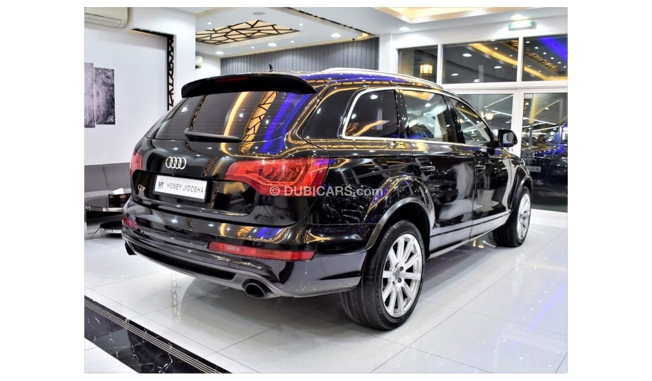 Audi Q7 EXCELLENT DEAL for our Audi Q7 SUPERCHARGED ( 2014 Model ) in Black Color GCC Specs