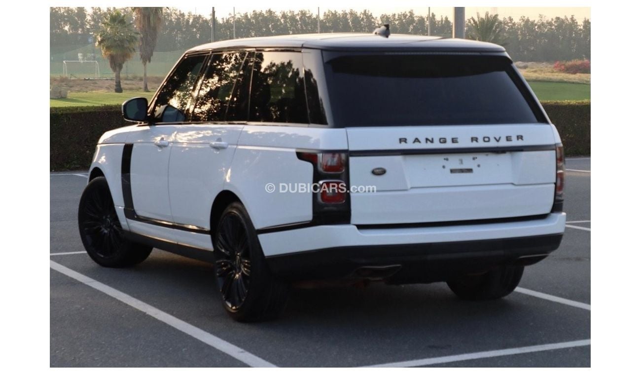 لاند روفر رينج روفر Range Rover vogue hse v6 very clean car no pint no accidents