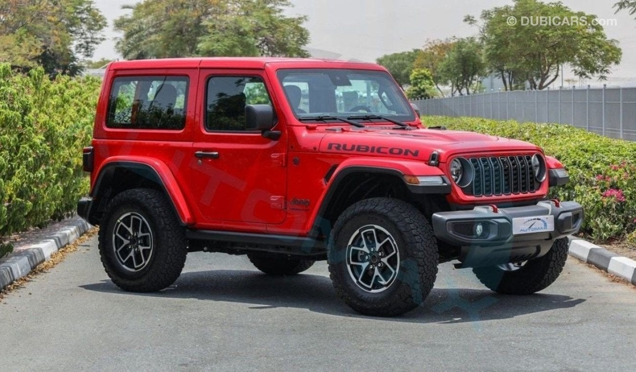 Jeep Wrangler Rubicon V6 3.6L 4X4 , 2024 GCC , 0Km , Без пробега , (ТОЛЬКО НА ЭКСПОРТ)