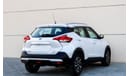 Nissan Kicks SV 1.6L Nissan kicks 1.6L 2020 GCC accident free in excellent condition 875P.M