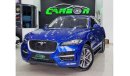 Jaguar F Pace R-Sport SUMMER PROMOTION JAGUAR F PACE R 2.5T 2019 GCC IN PERFECT CONDITION UNDER AL TAYER WARRANTY