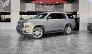 جي أم سي يوكون AED 2,100 P.M | 2019 GMC YUKON SLT | UNDER WARRANTY | 7 SEATS | GCC | 5.3L V8 SUNROOF