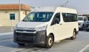 تويوتا هاياس Toyota Hiace Passenger High Roof 3.5L Petrol M/T Model 2024 Automatic Door- DVD