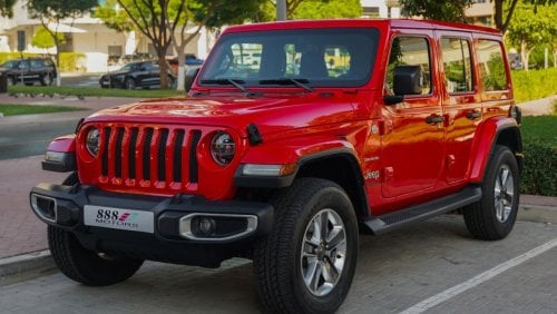 جيب رانجلر Sahara 3.6L A/T (5 Seater) 2020 JEEP WRANGLER SAHARA 4DOOR 3.6L