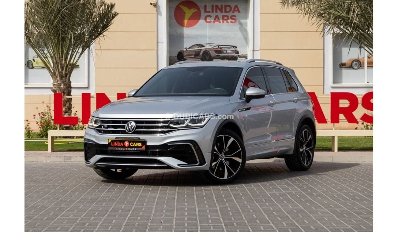 فولكس واجن تيجوان R-Line 2.0L Volkswagen Tiguan R-Line 2022 GCC under Agency Warranty with Flexible Down-Payment.