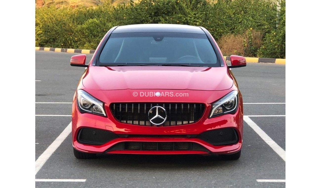 Mercedes-Benz CLA 250 Sport MODEL 2018 car perfect condition inside and outside  no accident  full option panoramic roof