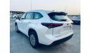 تويوتا هايلاندر TOYOTA HIGHLANDER GLE 2.5L HYBRID 2024 MODEL pearl white