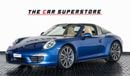 Porsche 911 Targa 4 GTS 2014 - PORSCHE TARGA 4 - GCC - V6 - IMMACULATE CAR - 1 YEAR WARRANTY