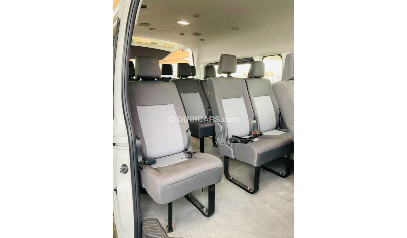 تويوتا هاياس Toyota hiace 2020 high roof passenger white color v6 LHD