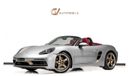 Porsche 718 Boxster 25 Years GCC Spec - With Warranty