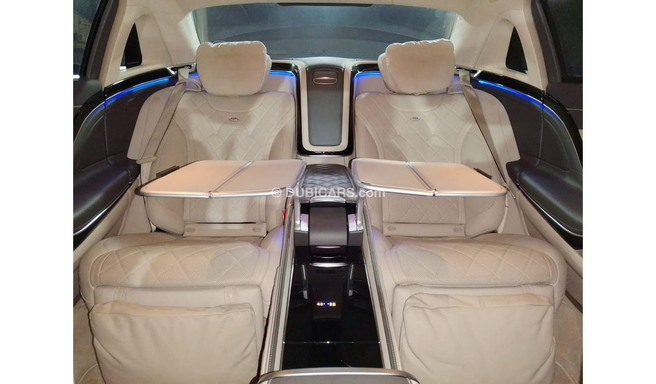 مرسيدس بنز S600 Maybach 6.0L, WITH VIP SEATS, BEIGE INTERIOR AND MORE..