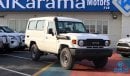 Toyota Land Cruiser Hard Top 2024 TOYOTA LC78 4.0L V6 HARD TOP 3 DOOR PETROL  White Color Exterior with Oak Color Interior BASIC