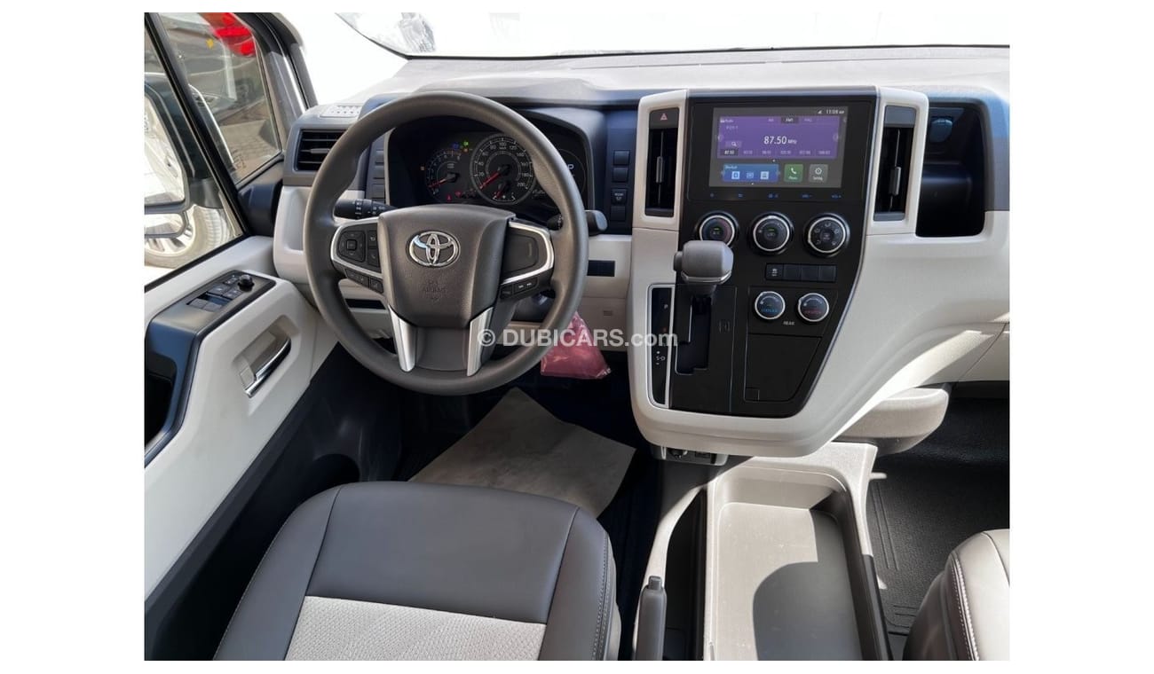 تويوتا هاياس 2025 Toyota Hiace GL 13-Seater High-Roof Full-Option 3.5L V6 Petrol A/T RWD Only For Export