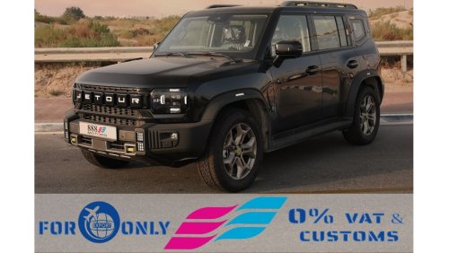 جيتور T2 2024 JETOUR T2 Luxury 4WD  Black 0Km