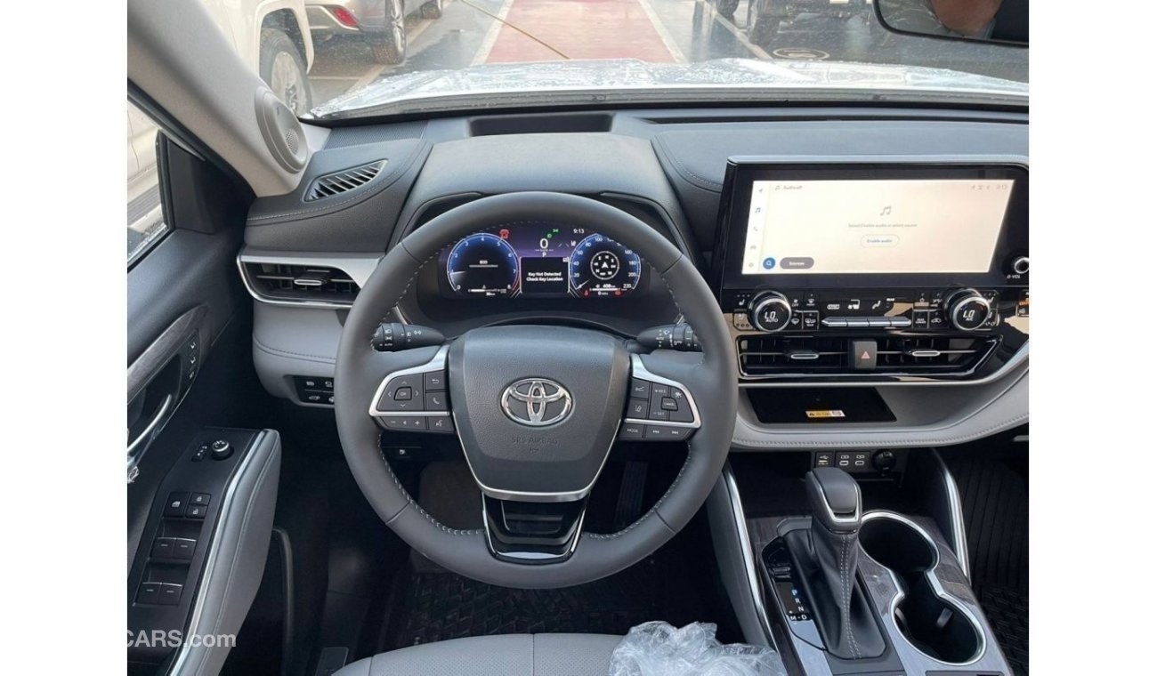 تويوتا هايلاندر 2024 TOYOTA HIGHLANDER PLATINUM 2.5L petrol AUTOAMTIC SUNROOF AWD ZERO KM