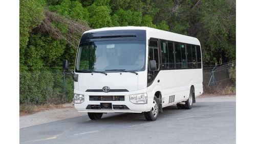 Toyota Coaster 2019 | TOYOTA COASTER | 23-SEATER | AUTOMATIC DOOR | GCC SPECS | T00501