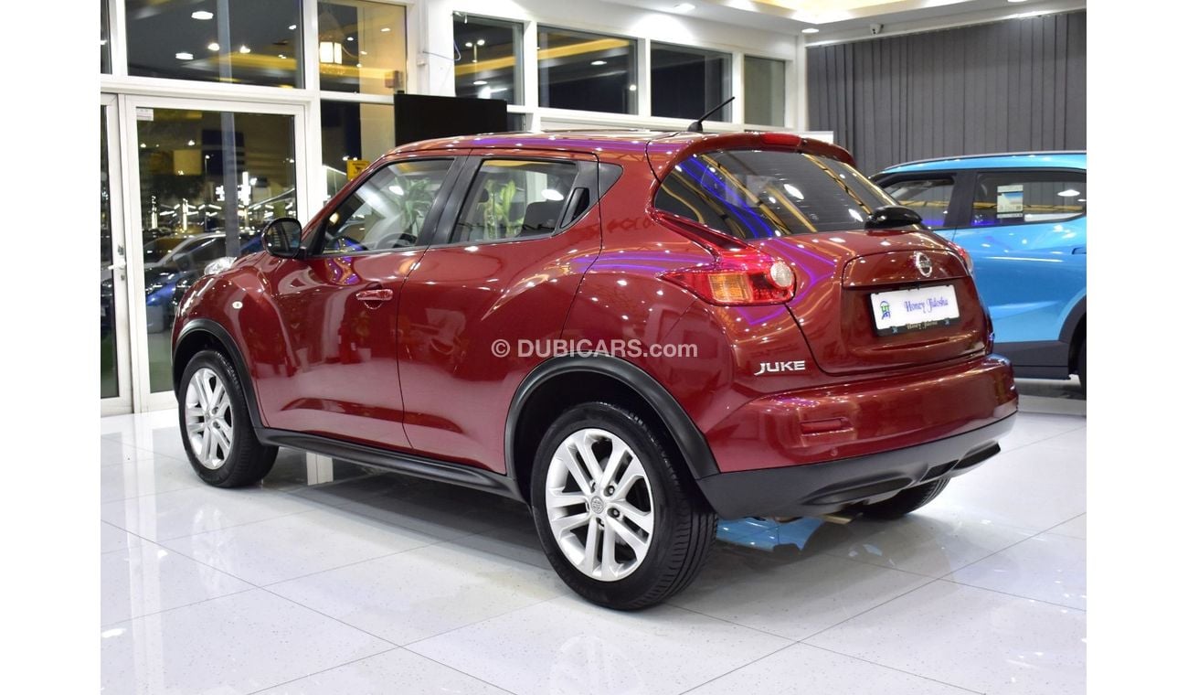 Nissan Juke EXCELLENT DEAL for our Nissan Juke ( 2014 Model ) in Red Color GCC Specs