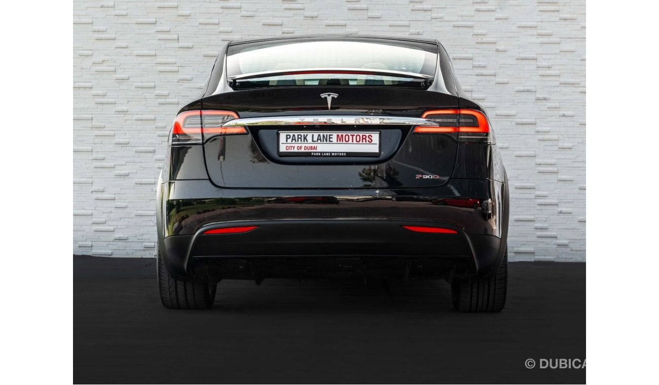 Tesla Model X CASH OFFER!!! TESLA MODEL X P 90D LUDICROUS MODE • 7-SEATER • FULLY LOADED • FULL SERVICE TESLA UAE