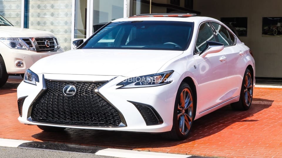 Lexus ES 350 F Sport for sale: AED 148,000. White, 2019