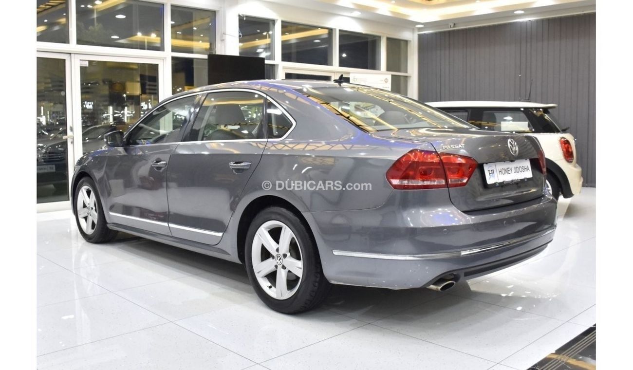 Volkswagen Passat EXCELLENT DEAL for our Volkswagen Passat ( 2013 Model ) in Silver / Grey Color GCC Specs