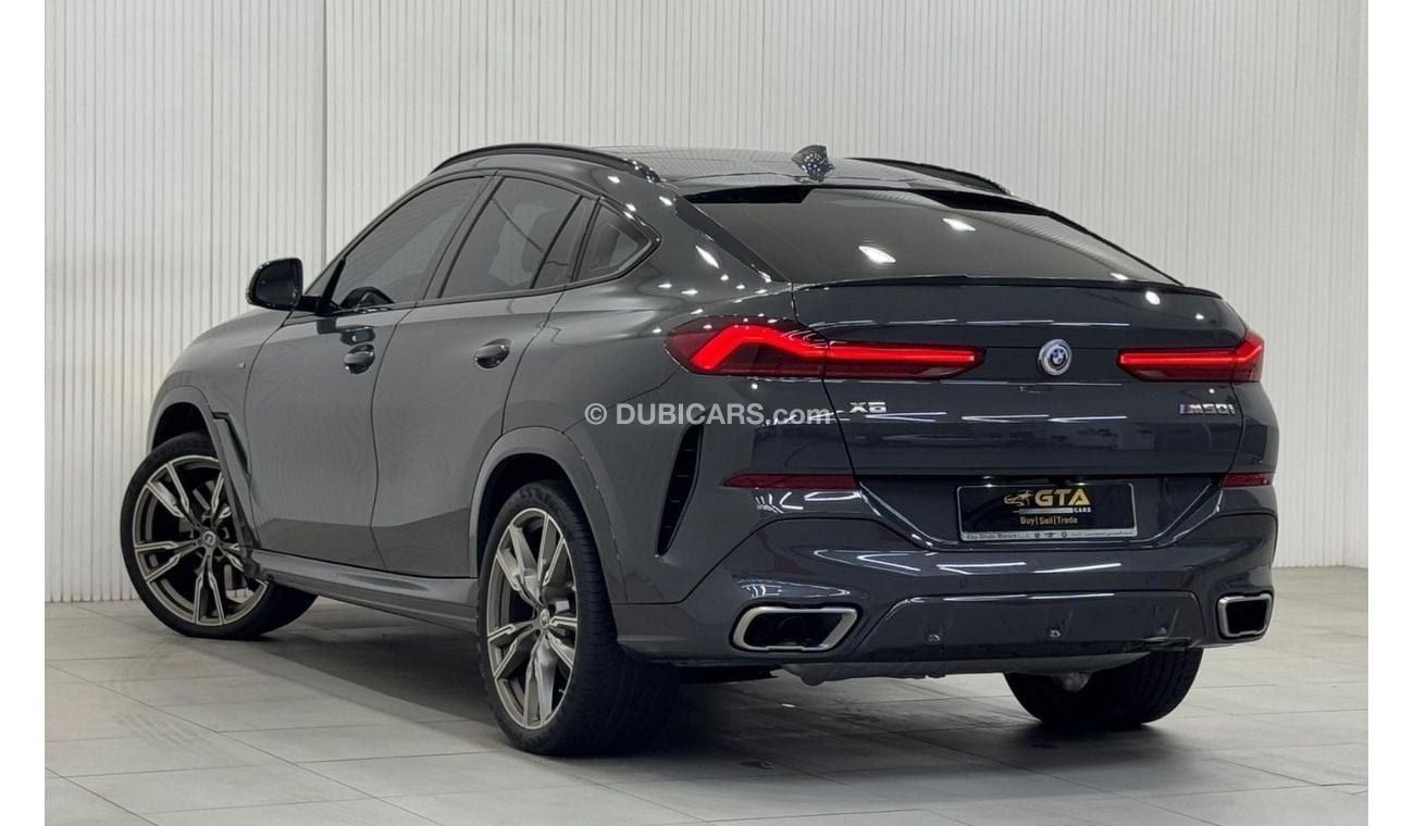 BMW X6 M50i 4.4L 2023 BMW X6 M50i, Nov 2027 AGMC Warranty + Service Package, Full Service History, GCC