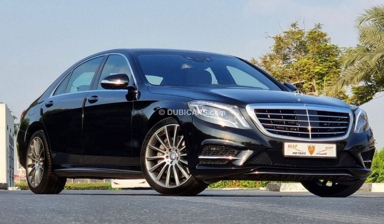 Mercedes-Benz S 400 EMC 3.0L-6CYL GCC Specification -Original Paint-Bank Finance Available