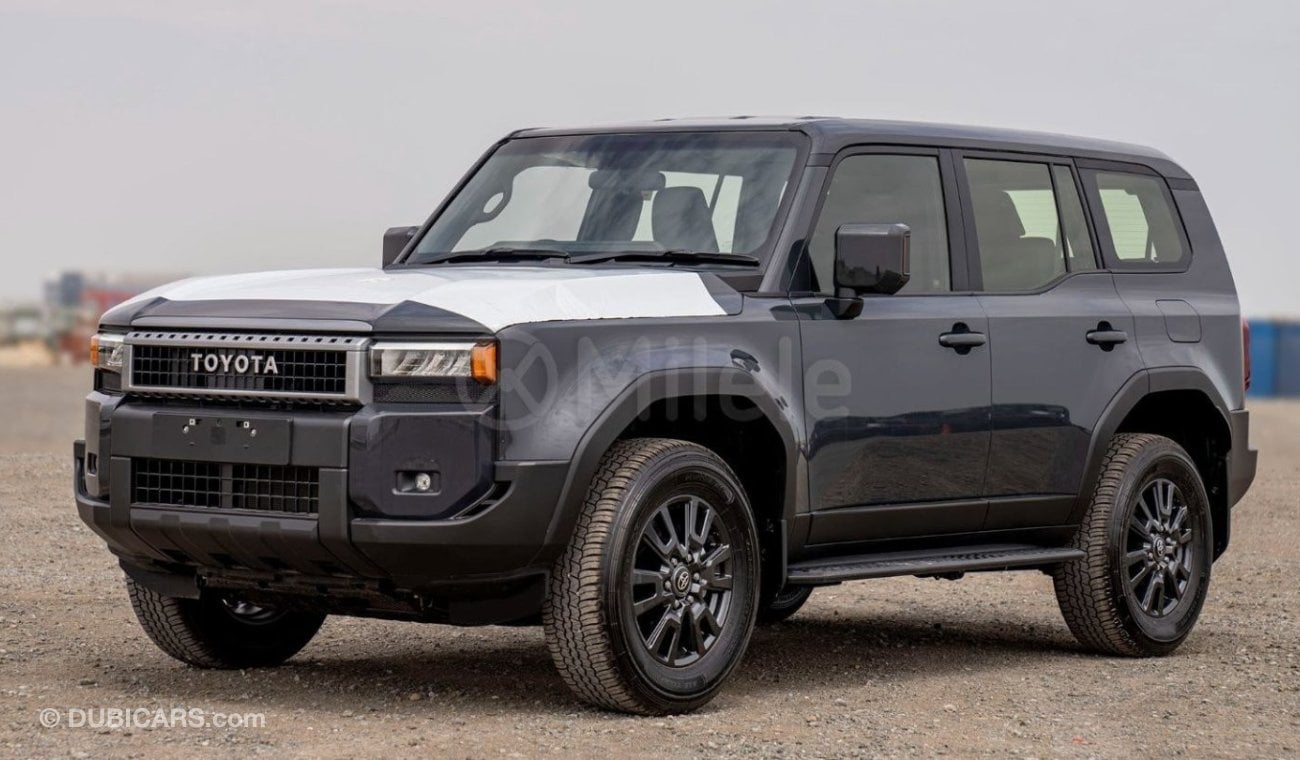 تويوتا برادو RHD 250 TX 2.8L DIESEL - GREY: NEW SHAPE (EXPORT ONLY)