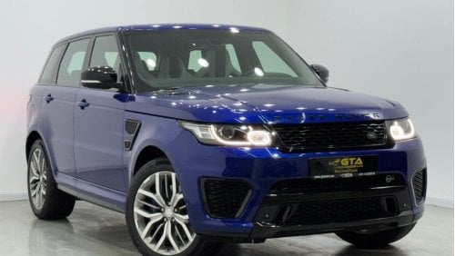 Land Rover Range Rover Sport SVR 2015 Range Rover SVR, Full Service History, Carbon Fiber Package, Full Options, GCC