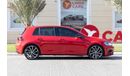 فولكس واجن جولف ار Volkswagen Golf R 2019 GCC under Warranty with Flexible Down-Payment.