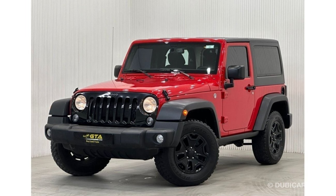 جيب ويليز 2017 Jeep Wrangler Willys Edition, Warranty, Full Jeep Service History, GCC