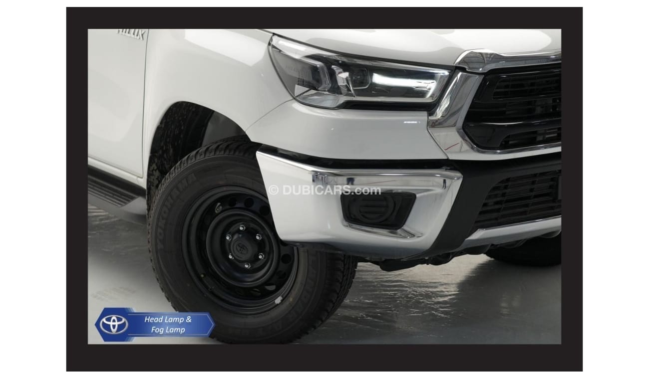 تويوتا هيلوكس TOYOTA HILUX 2.4L 4X4 D/C MID M/T DSL   2024