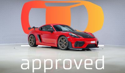 Porsche 718 Cayman GT4 RS Weissach - AED 13,371 P/M - Warranty till 03/2025