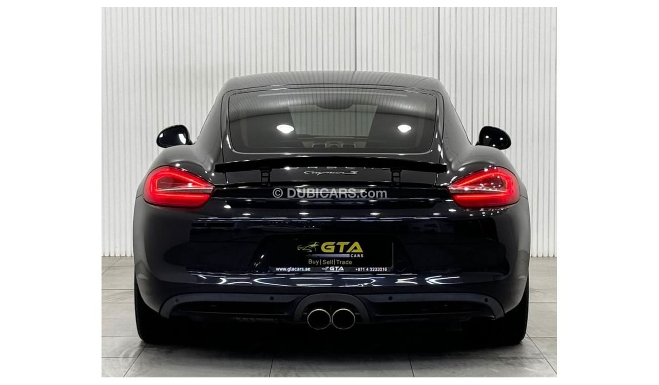 بورش كايمان 718 2014 Porsche 718 Cayman S, Full Porsche Service History, GCC