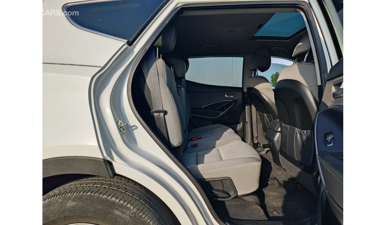 هيونداي سانتا في 2.4L PETROL / DRIVER POWER SEAT / REAR CAMERA / SUNROOF (LOT # 410055)