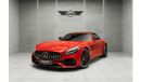 مرسيدس بنز AMG GT C Roadster | 2020 | GCC Specs | Full Options | Warranty | Low Mileage