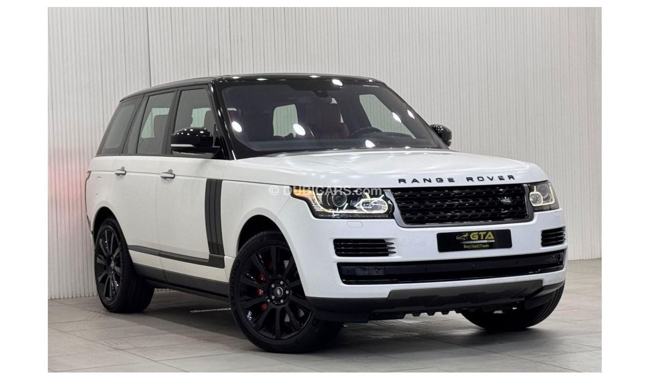 لاند روفر رينج روفر (آخر) 2016 Range Rover Vogue SE Supercharged, 2025 Warranty, 2027 GTA Service Pack, Fully Loaded, GCC