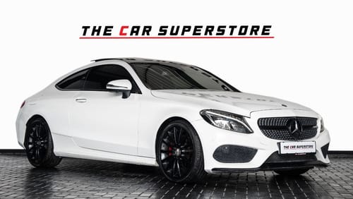 مرسيدس بنز C 200 كوبيه 2017 | MERCEDES BENZ C200 COUPE AMG | 1 YEAR WARRANTY Posted 7 days ago