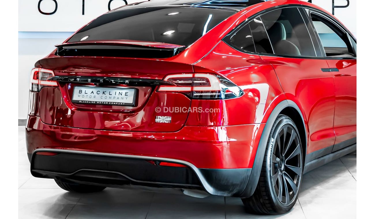 تسلا موديل اكس 2023 Tesla Model X Plaid, 2027 Tesla Warranty, 2031 Tesla Battery Warranty, Low KMs, GCC