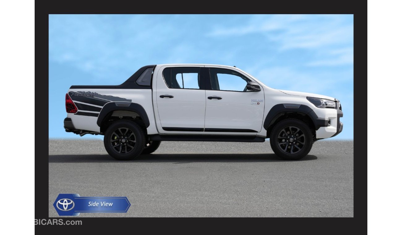 تويوتا هيلوكس TOYOTA HILUX 2.8L 4X4 ADV HI(i) D/C A/T DSL 2024 Model year Export Only