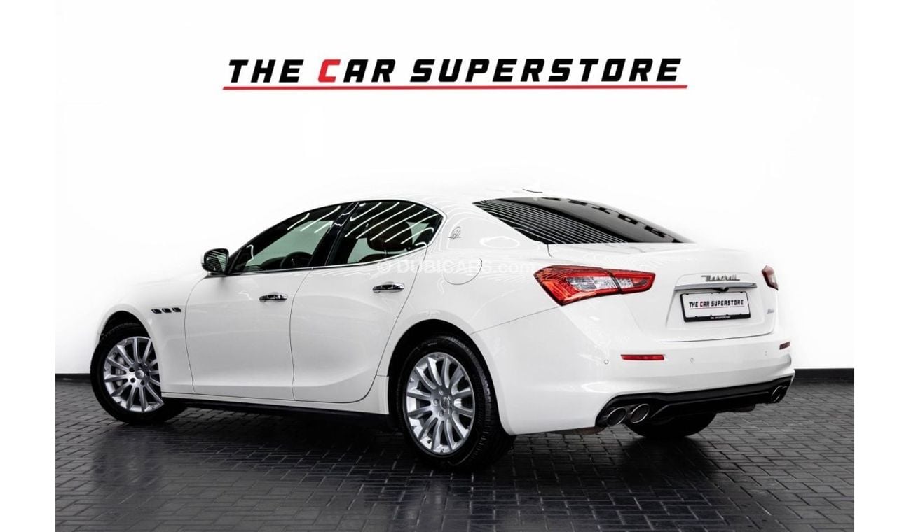 Maserati Ghibli Std 2019 - MASERATI GHIBLI - GCC - WARRANTY AVAILABLE - FULL AGENCY HISTORY - IMMACULATE CAR